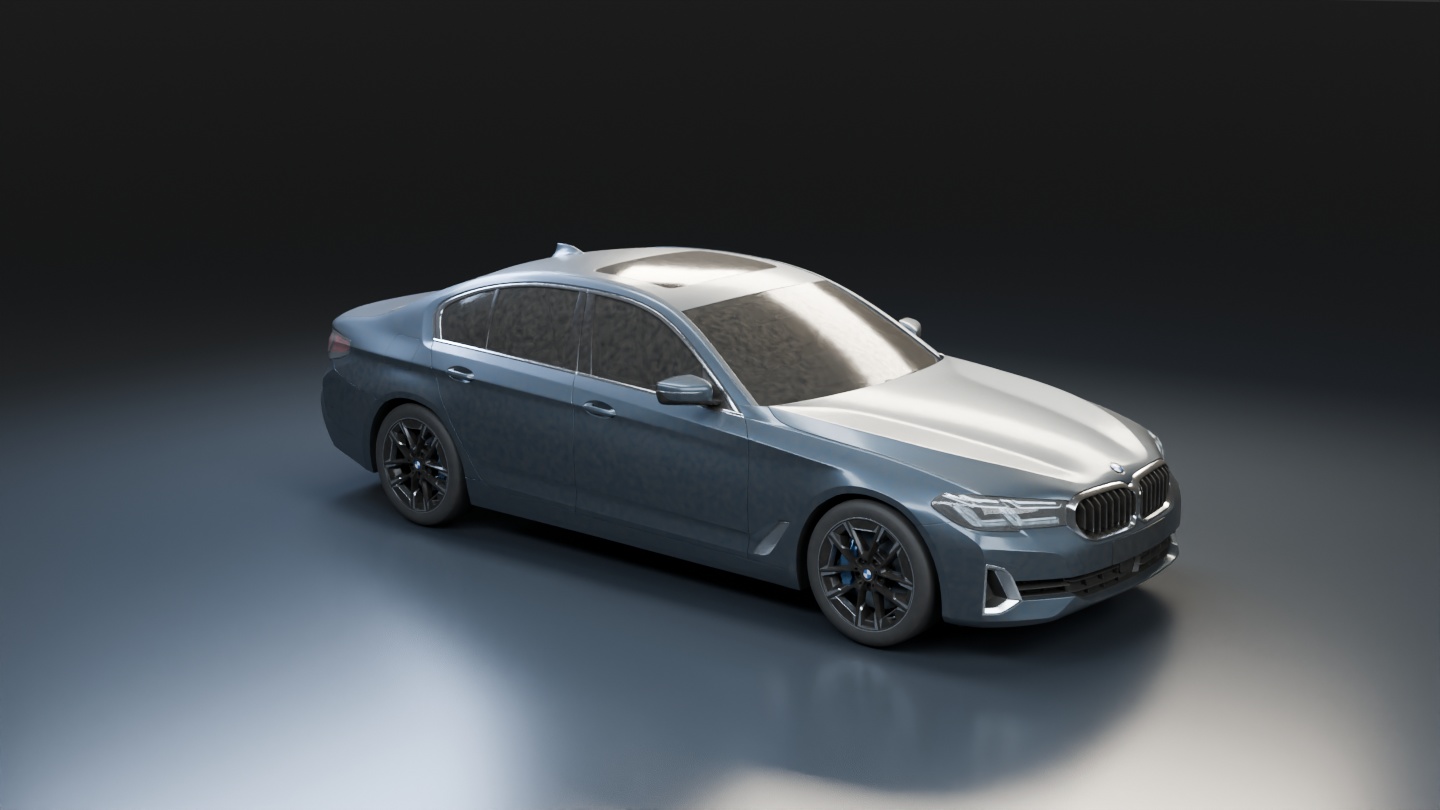 BMW G30 i BLANKs animerte bilpleiekonsept